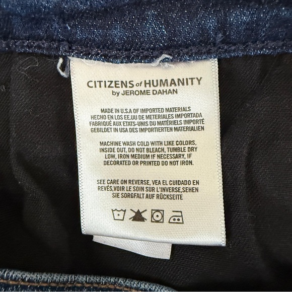 Citizens of Humanity Dark Wash - Straight Leg Jeans - Picture 4 of 11